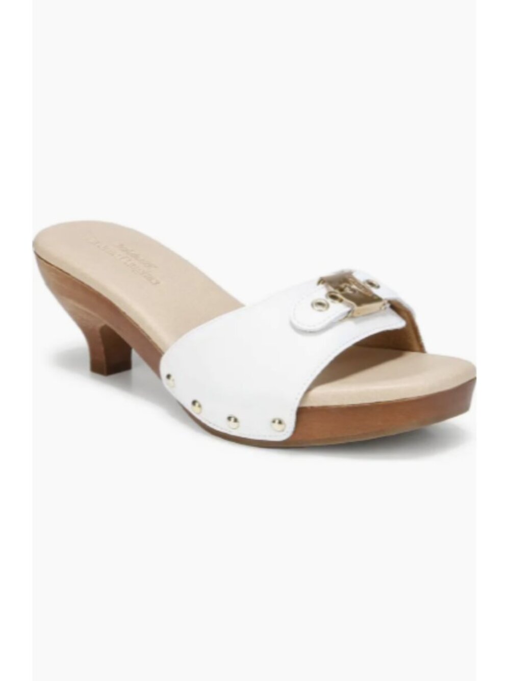 Dr. Scholl's X Favorite Daughter Women's Heartbreak Heeled Sandal Bright White 8
